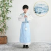 Chinese trend children's men's Hanfu, ancient costumes, young master's clothes, traditional Chinese learning clothes, Chinese-style performance clothes, Tang suits, ancient-style scholar Hanfu Specification image